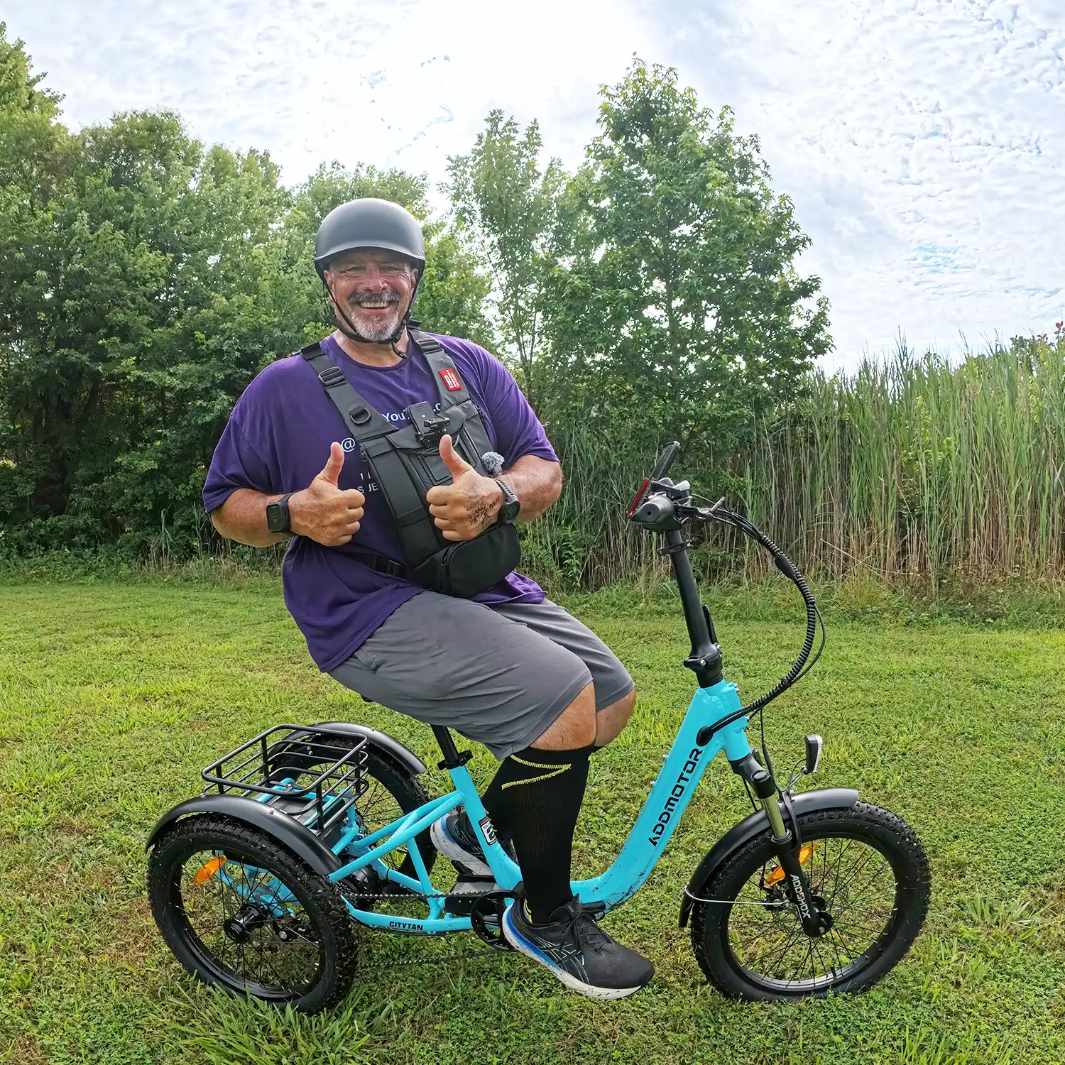 Addmotor Citytan M-315 Folding Electric Trike In-Depth Review: Choice for Commuting and Cargo